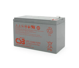 Акумуляторна батарея CSB UPS12460F2FR, 12V9Ah (151х65х94мм) Q10/420 (ВЬЕТНАМ) №1