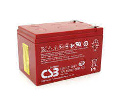 Акумуляторна батарея CSB EVH12150, 12V 15Ah (151х98х94мм), Q4