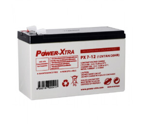 Аккумуляторная батарея AGM Power-Xtra PX7-12(28W), Gray Case, 12V 7.0Ah ( 151 х 65 х 94 (100) ) Q5 №1