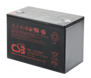 Аккумуляторная батарея CSB HRL12330W, 12V 100Ah (308.7х168х210.6(220) №1