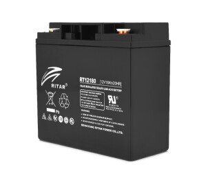 Акумуляторна батарея AGM RITAR RT12180B, Black Case, 12V 18.0Ah (181х77х167 ) Q4 №1