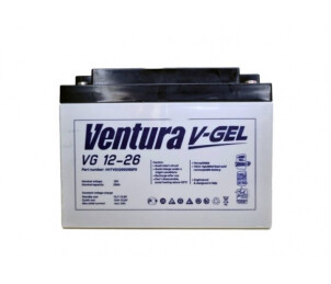 Аккумуляторная батарея Ventura VG 12-26 Gel 12V 26Ah (175*166*125мм), Q1 №1