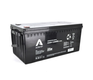 Акумулятор AZBIST Super AGM ASAGM-122000M8, Black Case, 12V 200.0Ah ( 522 х 240 х 219 (224) ) Q1 №1