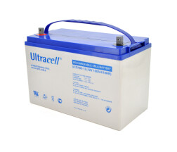 Акумуляторна батарея Ultracell UCG100-12 GEL 12V 100 Ah (328 x 173 x 232) White Q1/48