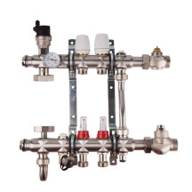 Група колекторна "Тепла підлога" нерж(без насосу) 1"в х 3/4"з (8 вих) SFE0018 SD Forte