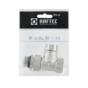 Клапан Запорный Прямой Raftec 1/2"Х1/2" (Обратка) (PNRK 11) №5