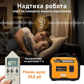 Інверторний генератор Maxpeedingrods MXR3500 №5