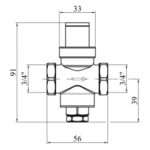 Редуктор тиску Karro 3/4" KR-80837 №2