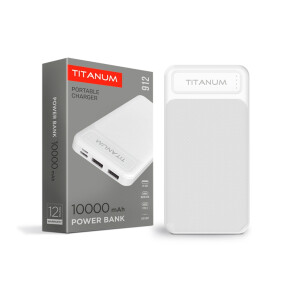 Повербанк TITANUM 912 White 10000mAh №1