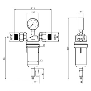 Фільтр самоочисний Karro Super 3/4" KR-88043 в коробці №2