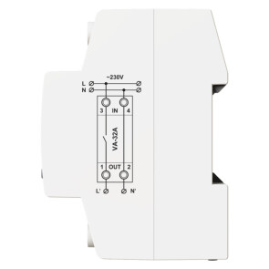 Реле напруги з контролем струму – VA-32A M2W №4