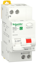 Диференційний автомат 6kA 1P+N 6A C 30mA А, Resi9 Schneider Electric R9D55606