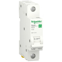 Автоматичний вимикач 6kA 1P 32A C, Resi9 Schneider Electric R9F12132