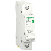 Автоматичний вимикач 6kA 1P 40A C, Resi9 Schneider Electric R9F12140