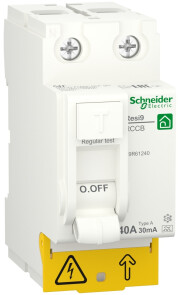 Устройство защитного отключения 2P 40A 30mA, Resi9 Schneider Electric R9R61240 №1