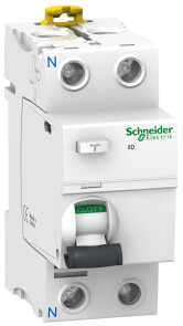 УЗО Диф. выключатель нагрузки iID 2P 25A 10мА AC Schneider Electric A9R10225 №1