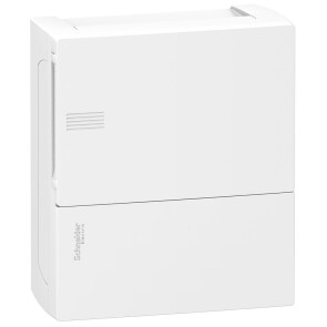 Щит Resi9 MP 1ряд/8 модулей, навесной, белые двери Schneider Electric MIP12108 №1