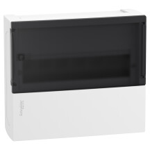 Щит Resi9 MP 1ряд/12 модулів, навісний, димчасті дверцята Schneider Electric MIP12112S