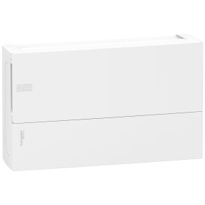 Щит Resi9 MP 1ряд/18 модулів, навісний, білі дверцята Schneider Electric MIP12118 №1