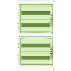 Щит распределительный MUREVA, 842х448х160, 72мод. Schneider Electric 13987 №1