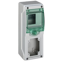 Щит MUREVA для промислових роз'ємів, 248х98х98, 4мод. Schneider Electric 13175