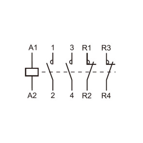 Контактор OCT, 4P, 2NO+2NC, 63A, 230В Tervix Pro Line №4