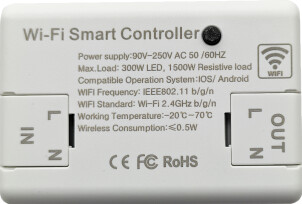 Розумний перемикач Tervix Pro Line WiFi On/Off (реле) №1