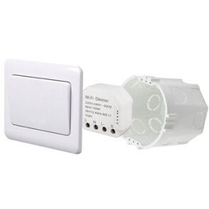 Умный выключатель – регулятор Tervix Pro Line WiFi Dimmer (1 клавиша) №3