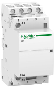 Контактор 25A 4НВ 24В ~50Гц Schneider Electric A9C20134 №1