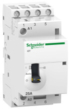 Контактор 25A 4НВ 220/240В ~50Гц ручне керування Schneider Electric A9C21834