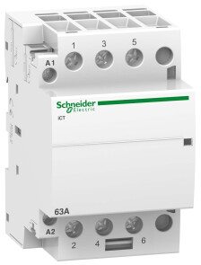 Контактор 63A 3НО 220/240В ~50Гц Schneider Electric A9C20863 №1