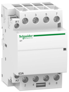 Контактор 63A 4НЗ 220/240В ~50Гц Schneider Electric A9C20867 №1