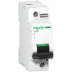 Автоматичний вимикач C120N 1P 63A B Schneider Electric A9N18340 №1