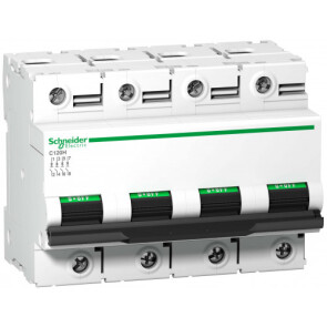 Автоматический выключатель C120H 4P 125A B Schneider Electric A9N18437 №1