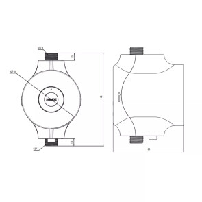 Рециркуляционный насос SHIMGE HBS24-12, Hmax 12 м, Qmax 1.38м³ №3