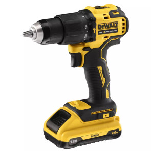 Дрель-шуруповерт аккумуляторная бесщёточная ударная DeWALT DCD709D2T №2