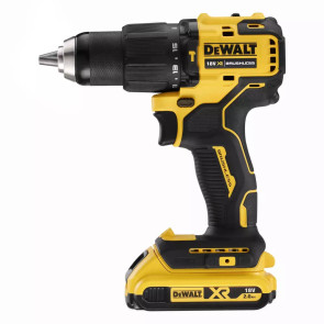 Дрель-шуруповерт аккумуляторная бесщёточная ударная DeWALT DCD709D2T №3