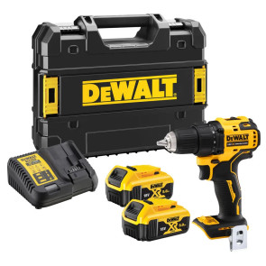 Дрель-шуруповерт аккумуляторная бесщёточная DeWALT DCD708P2T №1